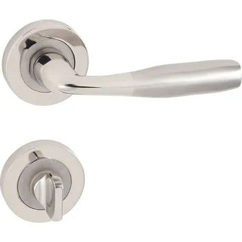 Dveřní kování Kalviva Akasya Dveřní kování, WC, nikl satén 972810