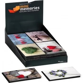 Fotoalbum WALTHER MINI MEMORIES HEARTS 13x18/40