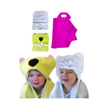 Dětská deka FIRST STEPS Deka extra hřejivá s kapucí FS417