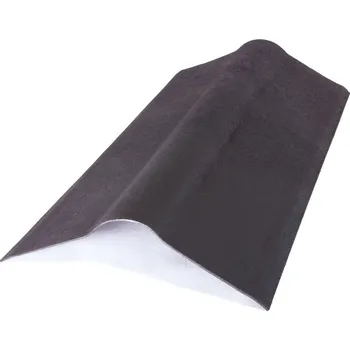 Střecha Onduline INTENSE Hřebenáč A100, 1 m, bitumen, černý F3191P15