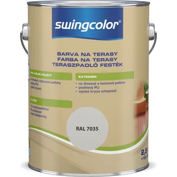 Swingcolor Barva na terasy, 2,5 l, světlešedá&nbsp;6192.T02,5.7035