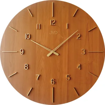 Hodiny Designové nástěnné hodiny JVD HC701.1 hnědá