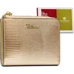 Peterson Malá zlatá kožená peněženka Y206 [DH] PTN LJ-816 Velikost: ONE SIZE