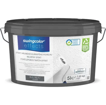 barva na zeď Swingcolor Barva Raufaser bílá, bílá, 5 l 6219 T0005 0