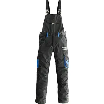 Pánské kalhoty Puma Work Wear Pracovní kalhoty s laclem, pánské, vel.: 56, bavlna, polyester, černá 7025-0-2910-56