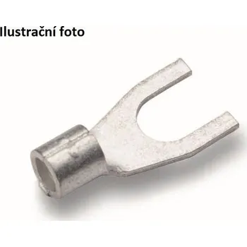 Kabelové oko CIMCO Neizolovaná vidlice Cu 1,5-2,5/4 mm (100 ks) 180532