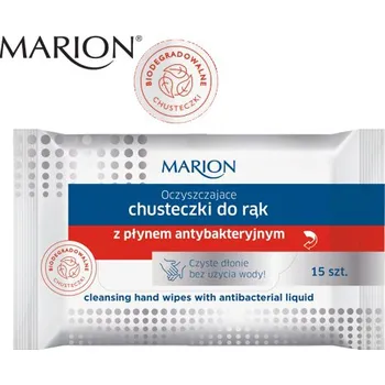 MARION Ubrousky vlhčené 15ks Antibacterial