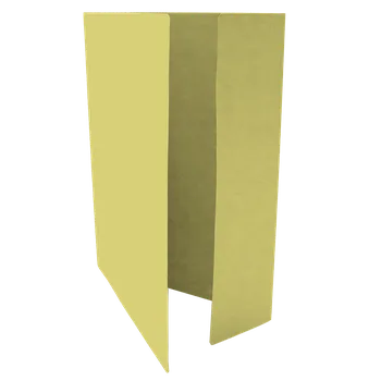 Odkládací mapa s jednou klopou A4 Ekonomik 251 (100 ks) - žlutá