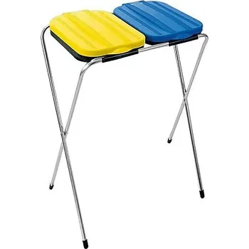 Odpadkový koš Stojan na odpadkové pytle, vhodné pro 2 pytle 20–130 l 21.10.02