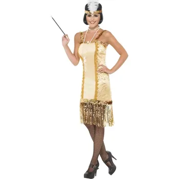 Karnevalový kostým Kostým Prohibice - zlatý M