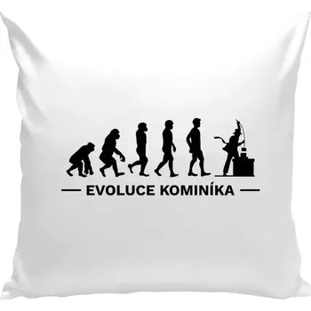 Polštář Polštář bílý 40x40 cm Evoluce - kominík