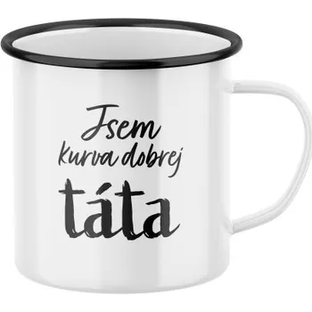 Plecháček s potiskem Jsem kurva dobrej táta