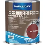 Swingcolor Podlahový lak na dřevo, červený, 750 ml 6160.T0750.3009