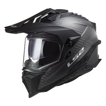 Helma na motorku Enduro helma LS2 MX701 Explorer C Solid Matt Carbon - XL