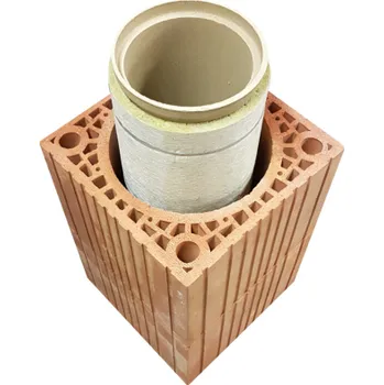 Komín CIKO Komín EASY 6 m průměr 160 mm, připojení 90°, základ, límec