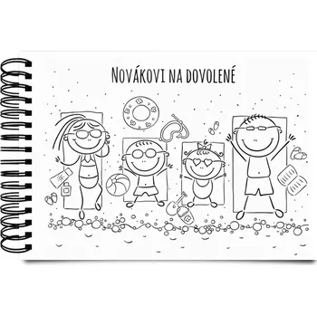 Fotokniha Plexi album s kroužkovou vazbou Na pláži