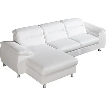 Obývací pokoj Dolmar Rohová sedací souprava Scandi II Barevné provedení: Cayanne 1121 nature eko kůže, Zvolte stranu sed. soupravy: Pravá strana