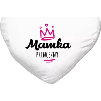 Polštář Polštář srdce 40x35 cm Mamka princezny