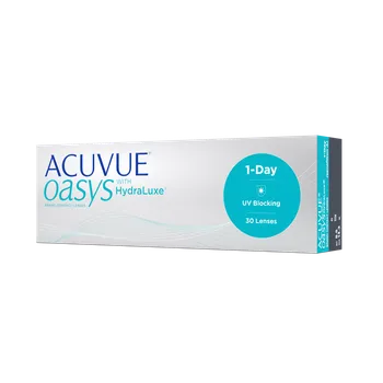 Kontaktní čočky Johnson & Johnson Acuvue Oasys 1-Day with HydraLuxe (30 čoček) Dioptrie - sph: -1,25, Průměr - DIA: 14,3, Zakřivení - B.C.: 8,5