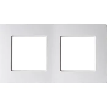 Věšák Rámeček dvojitý Rosa r-2q bílý