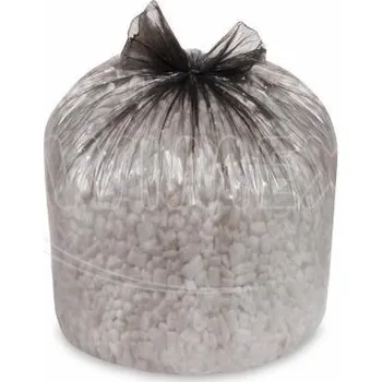 Pytle na odpadky Sáček do koše (HDPE) ECONOMY černý 63 x 74 cm 60L `L` [50 ks]