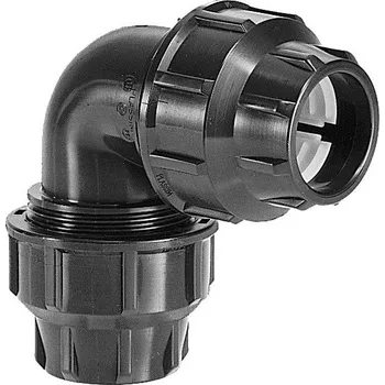 Kanalizační potrubí Plassim HDPE koleno, 40 mm 15040Z0040