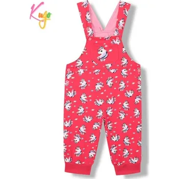 Dívčí tepláky s laclem KUGO ST8803, růžové