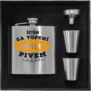 Placatka Placatka v krabičce Zahřívám se pivem