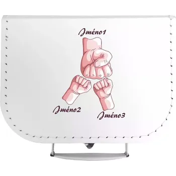 Školní kufřík Kufřík Ručičky se jménem