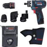 Bosch Professional Aku vrtací šroubovák GSR 12V-15 FC, 12 V, 1300 ot./min. 06019F6000