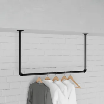 Šatní skříň Walteco AVA - Stropní tyč na šaty Rusticline Šířka x Výška: 1100 x 540 mm