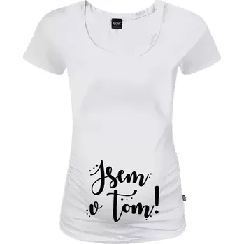 Těhotenské tričko Johanka Jsem v tom!