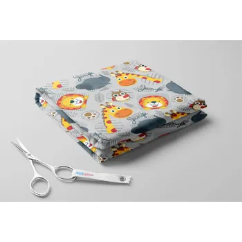 Softshell s beránkem, Baby jungle Barva: Šedá