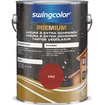 Swingcolor PREMIUM Lazura s dlouhodobou ochranou, třešňově červená, polomatná, 2,5 l 6189.T02,5.3563