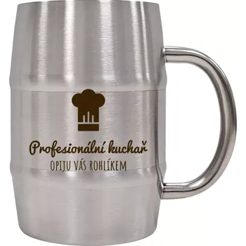 Sklenice Nerezový chladicí půllitr Profesionální kuchař