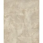 Vavex Vliesová tapeta, 10,05 m × 0,53 m, béžový štuk A56102