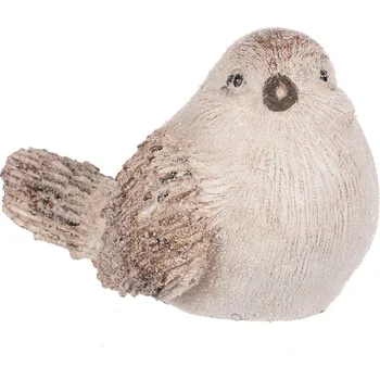 Autronic Ptáček, zimní motiv, polyresin ZD1135