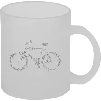 Hrnek 330 ml - skleněný matný Kolo