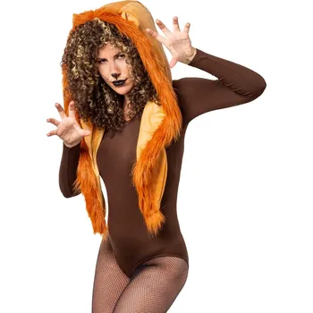 Karnevalový kostým Plyšová čepice - Lev