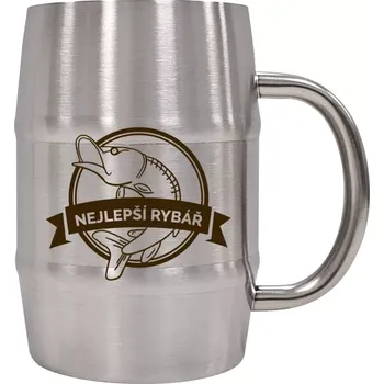 Sklenice Nerezový chladicí půllitr Nejlepší rybář