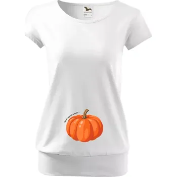 Těhotenské tričko Malfini City Nejezte dýňová semínka