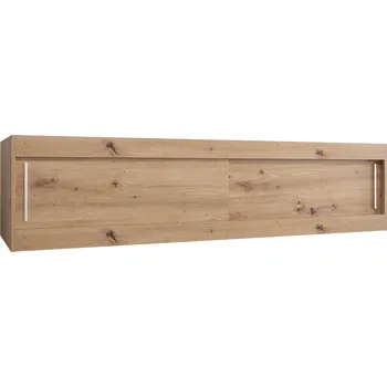 Šatní skříň Nástavec na skříň Abi Barva korpusu: Dub artisan, Rozměry: 200 cm, Dveře: Dub artisan