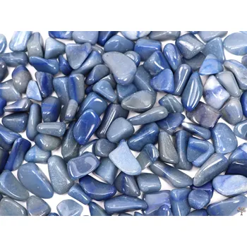 Sběratelství Tromlovaný kámen Křemen modrý M velikost 15 - 30 mm - Brazílie #607 Množství: 1ks