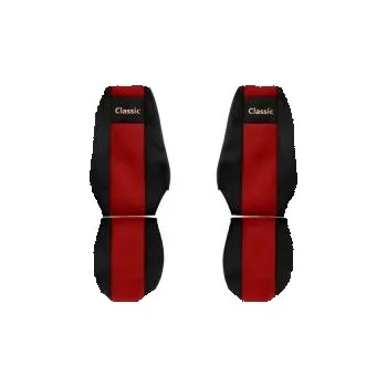 Potah sedadla Sada potahů sedaček (sedadel) pro RENAULT PREMIUM (od roku 2005) červená 20290