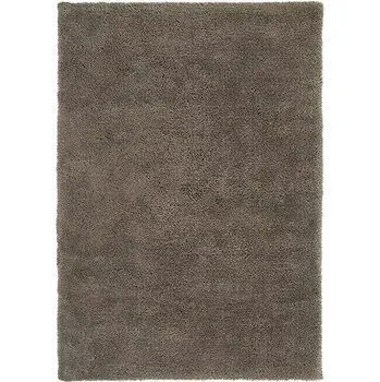 Koberec Shaggy kusový koberec Sugar, 180 × 120 cm, šedý, 100% polyester 702779