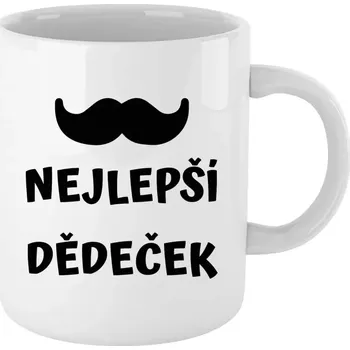 Hrnek pro dědečka - Nejlepší dědeček - bílý 330 ml