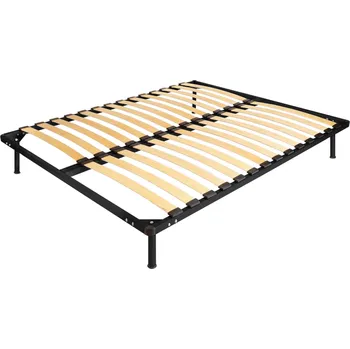 Idea nábytek Kovová postel AMERIKA 140x200 černá