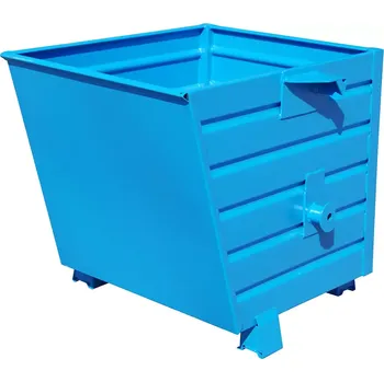 Popelnice Stohovatelný kontejner TRV, modrá, nosnost 1000 kg