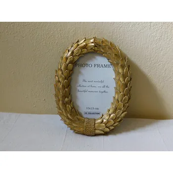 Rám na obraz ZLACENÝ RÁMEČEK - OVÁL