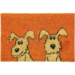 Kokosová rohožka dva psi béžová 40 x 60…